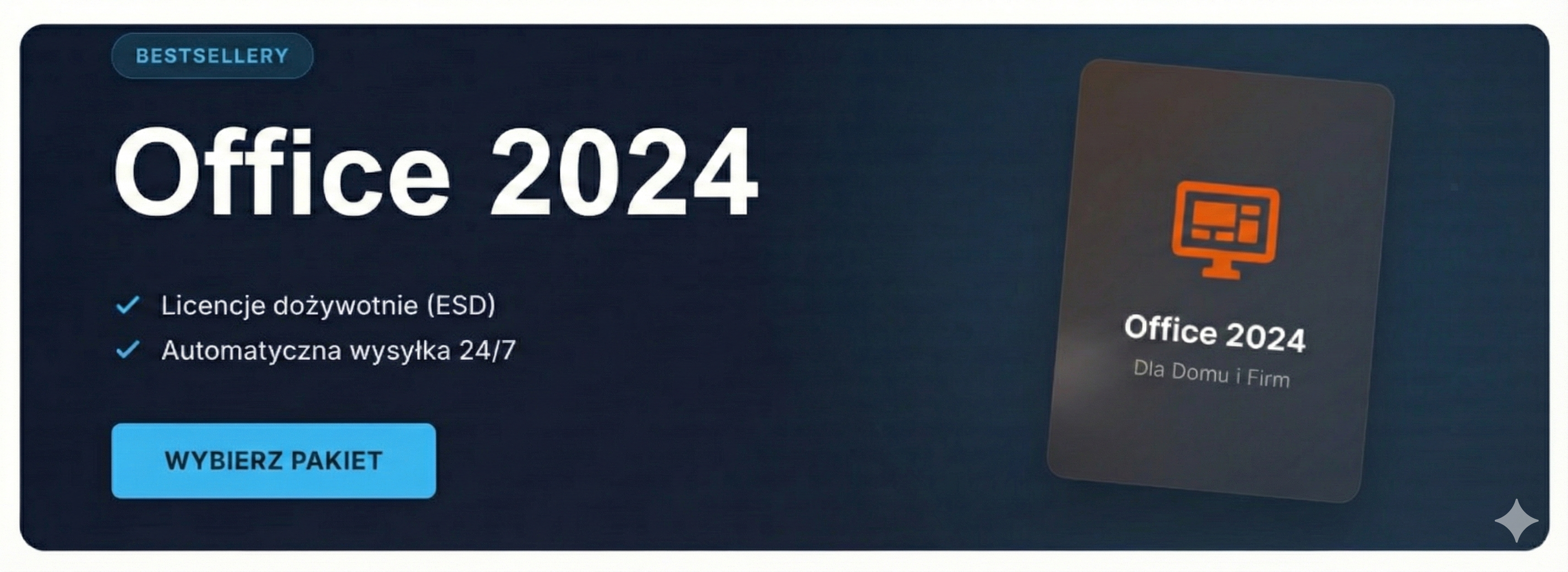 Office 2024 - bestsellery, licencje dożywotnie ESD